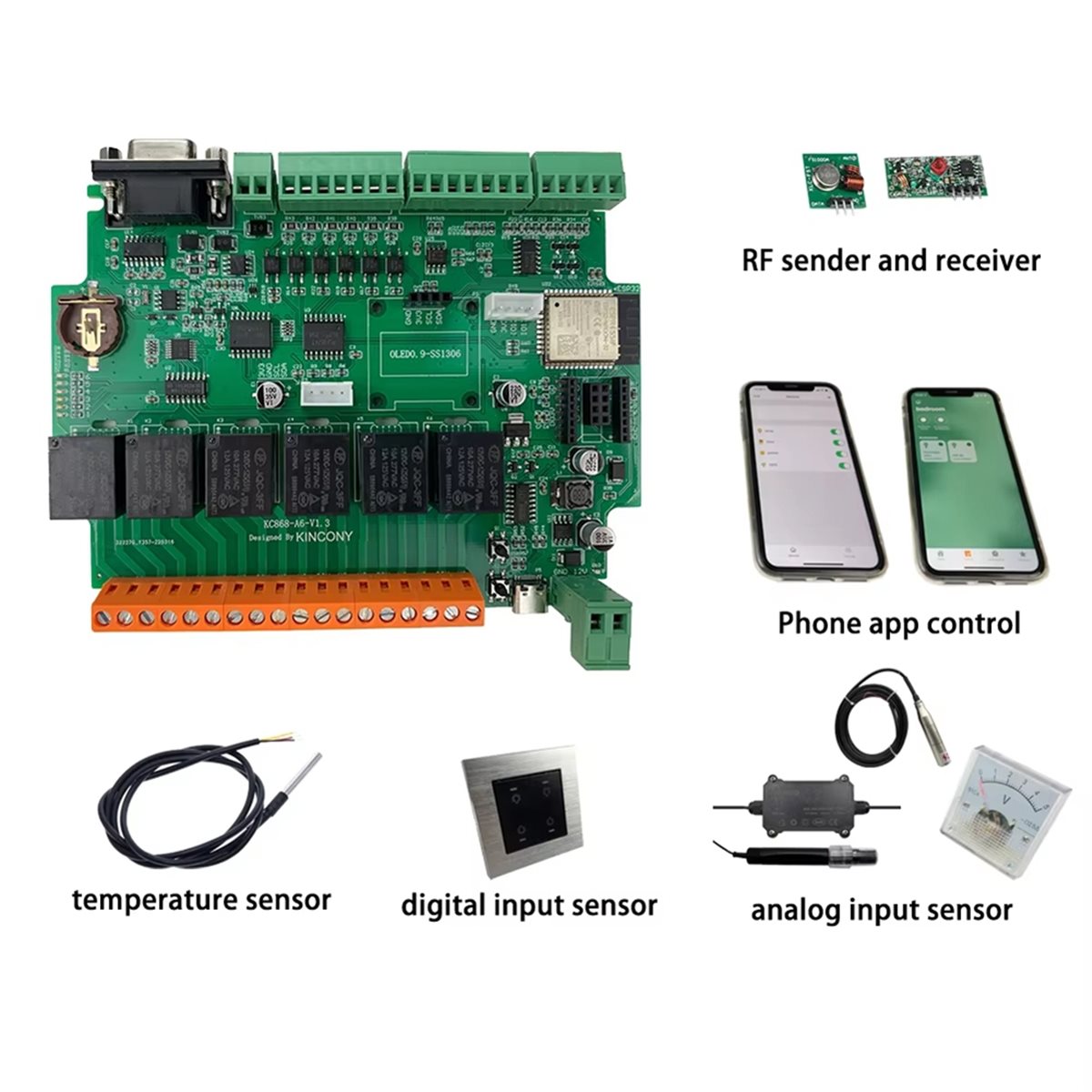 Плата разработки KC868-A6 MQTT – обзор и цена Home Automation Systems Diy
