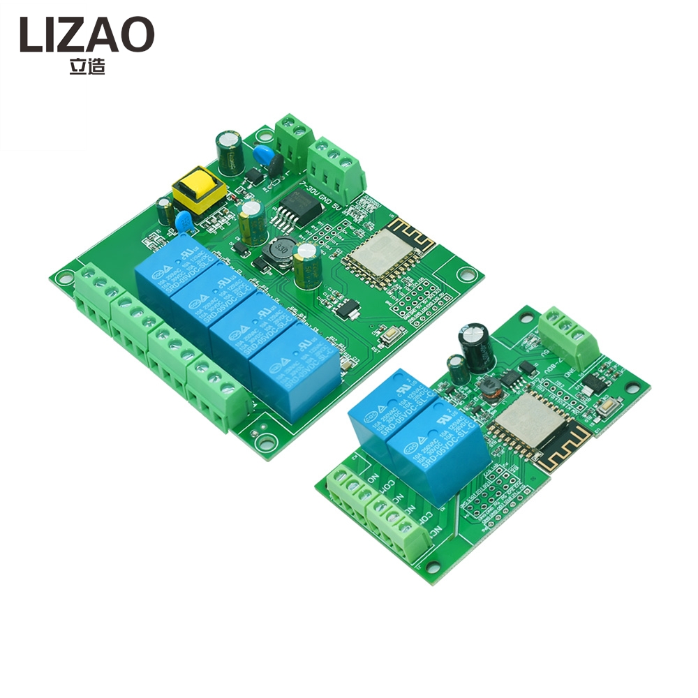 Модуль Wi-Fi реле LIZAO 2/4/8  – обзор и цена Relay 8 Channel Board